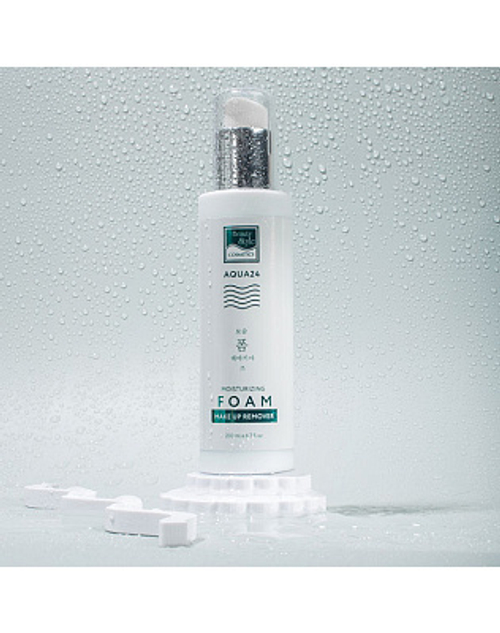 Увлажняющая пенка для демакияжа «Аква 24» Beauty Style, 200 мл