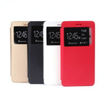 Чехол-книжка с магнитом для Huawei Y6 II, 007174-2 Золотой