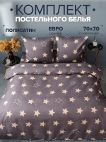 Постельное белье Евро полисатин Павлайн 6202/1