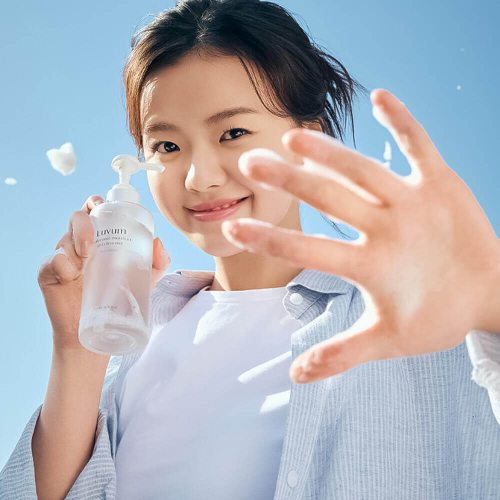 LUVUM Hyaluronic Moisture Gel Cleanser Bamboo гиалуроновый гель-пенка для умывания