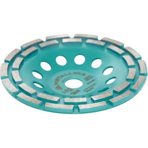 Чашка алмазная сегментная 2 ряда METALLICA Optima 180x22,2 мм, по бетону   900918