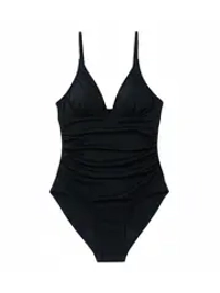 Слитный купальник LYMA Swim для месячных моделирующий, V-вырез