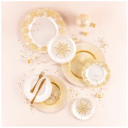 ТАРЕЛКА ПОДСТАНОВОЧНАЯ "CELEBRATION WHITE" 33 СМ МАЛ.УП.=6ШТ.