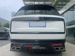Диффузор заднего бампера с выхлопными насадками для Land Rover Range Rover L460 2021+ тюнинг Рейндж Ровер