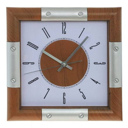 GAEM Часы настенные декоративные, L31 W4 H31 см, (1xАА не прилаг.)