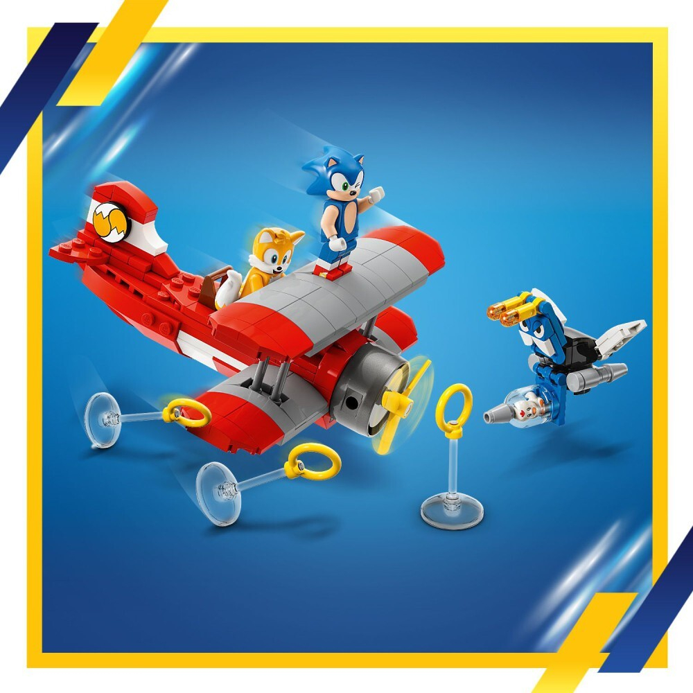 LEGO Sonic the Hedgehog - Тейлз с мастерской и самолетом Торнадо 76991