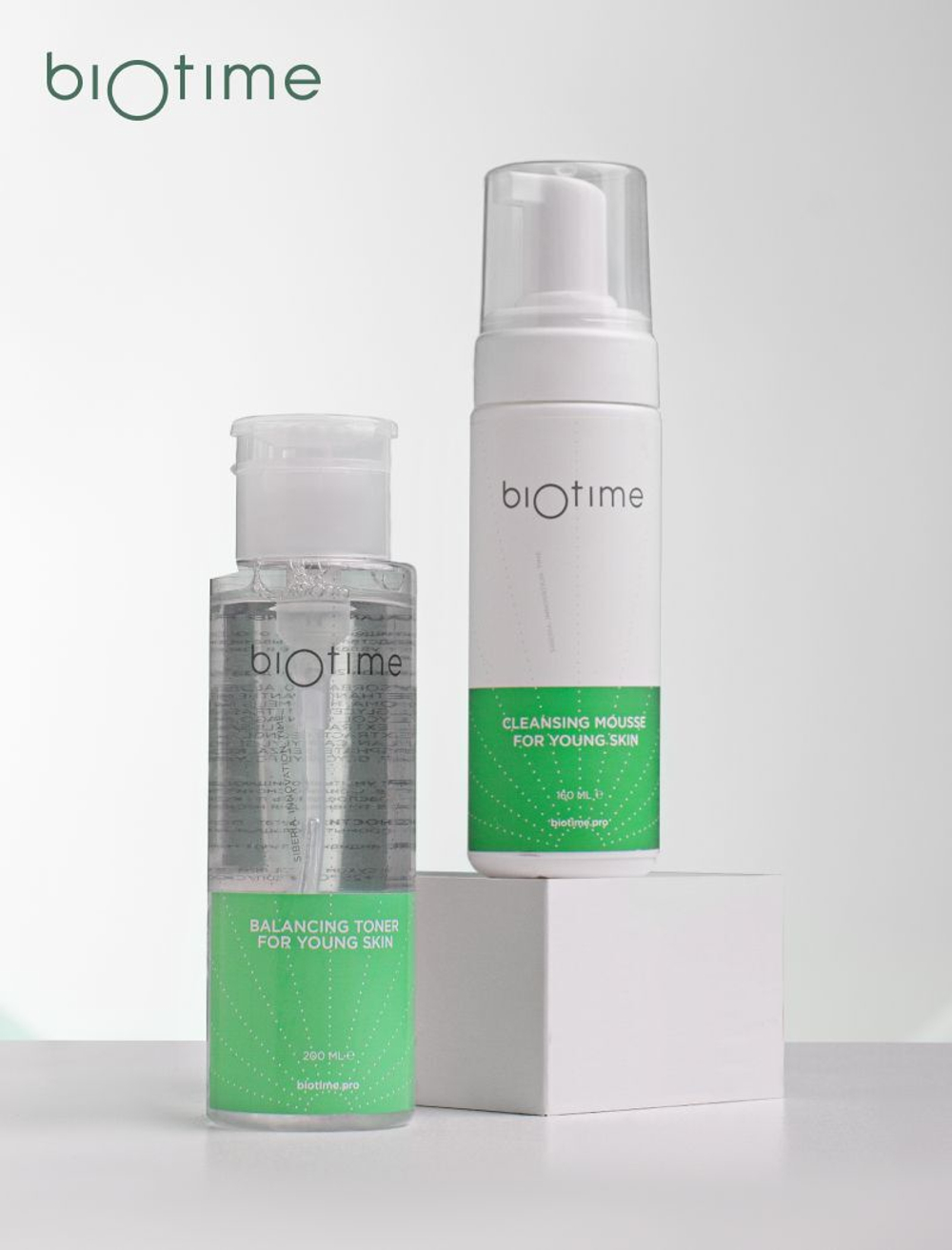 BALANCING TONER FOR YOUNG SKIN BIOTIME - Балансирующий тоник для молодой кожи, 180 мл