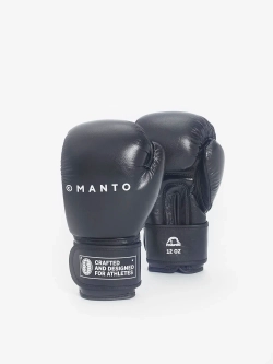 Боксёрские перчатки MANTO IMPACT+ чёрные