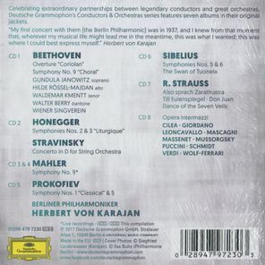 Berliner Philharmoniker, Herbert von Karajan / Conductors & Orchestras (8CD)