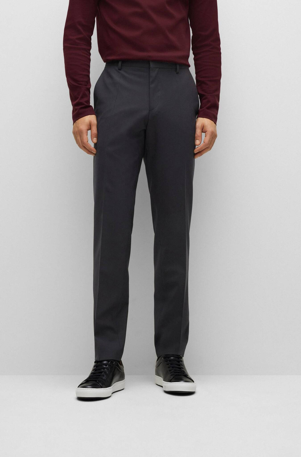 штаны h-genius-mm-224 BOSS BLACK - черный(50480009)