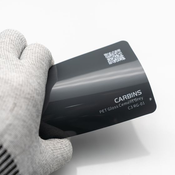 Веер образцов виниловой цветной пленки Carbins