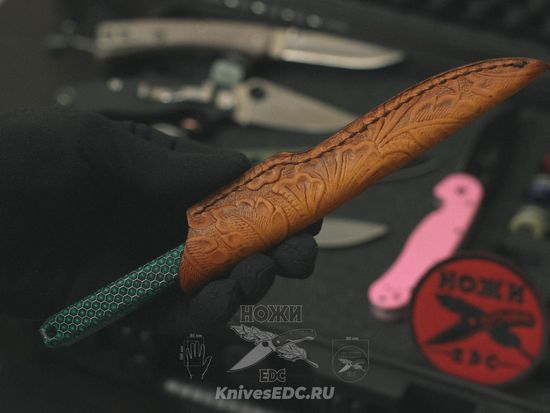 Нож STEELCLAW ЩЁГОЛЬ green