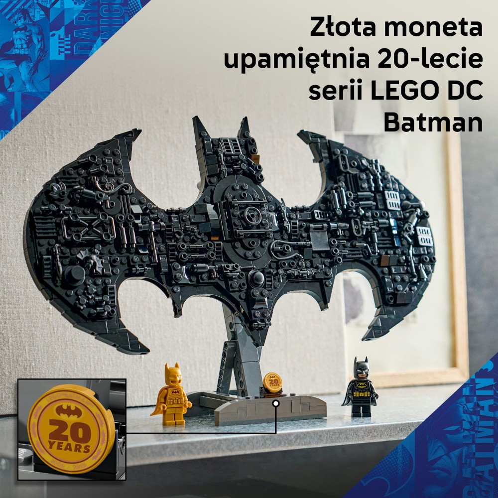 LEGO DC Comics Super Heroes - Логотип Бэтмена 76330