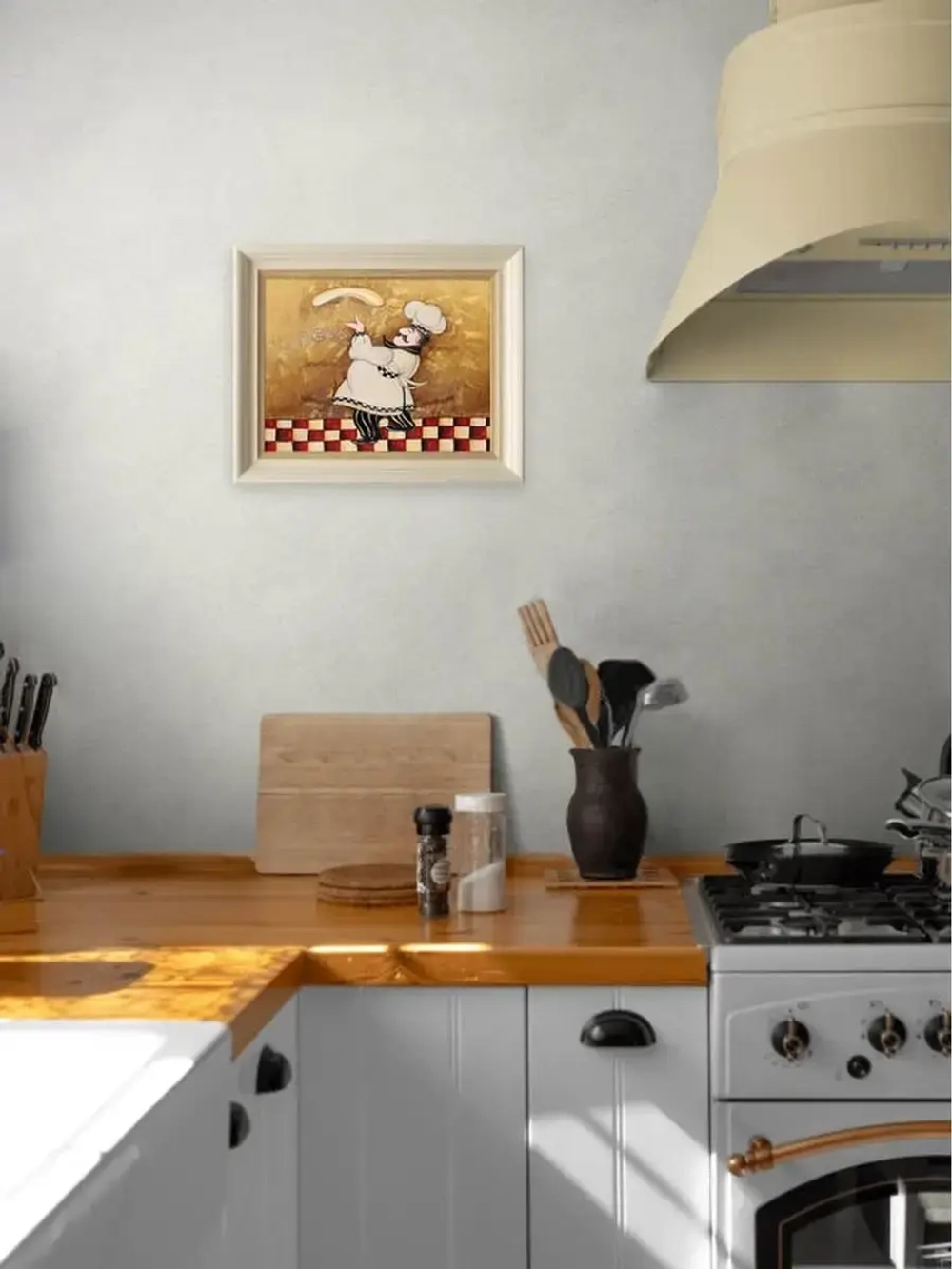 Картина на стену интерьерная для кухни 25*31 см
