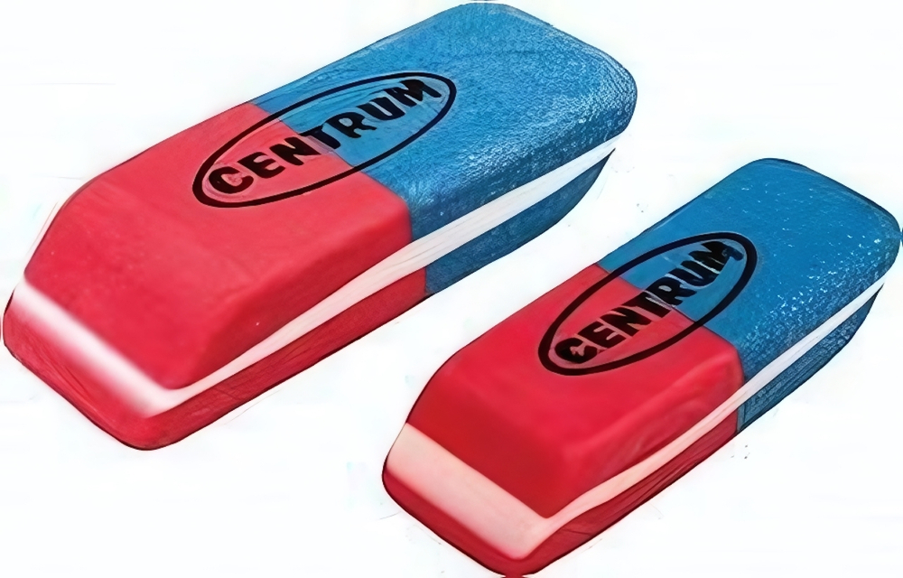 Ластик скошенный 36х14х10мм. (Центрум)