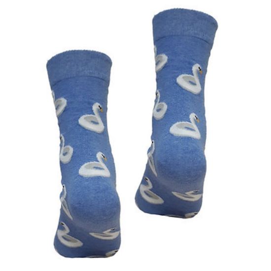Носки "Лебединая песня", р-р 38-44 (св. джинс)