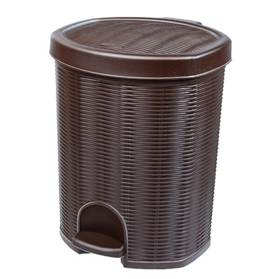 Контейнер для мусора с педалью "Elegance" 18 л цвет в ассортименте