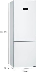 Двухкамерный холодильник Bosch KGN49XWEA