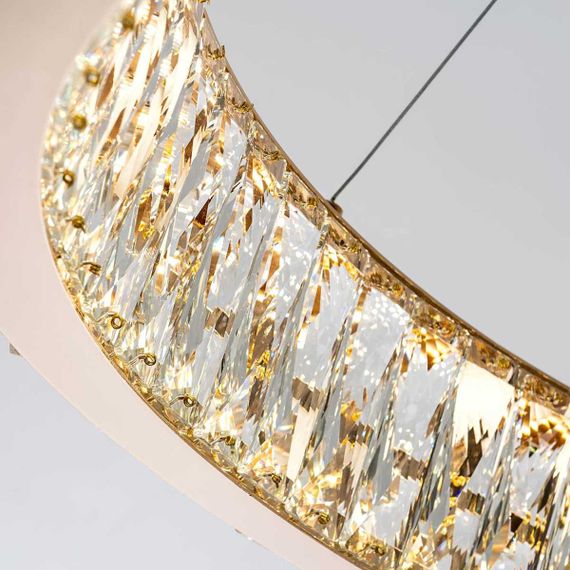 Подвесная светодиодная люстра Modelux Premium ML.6982.800P GD