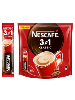 Кофейный напиток Nescafe 3 в 1 Classic 290 г