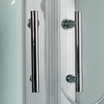Душевая кабина WeltWasser WW500 Emmer 11055-2 110x110 10000004652 профиль Хром стекло прозрачное