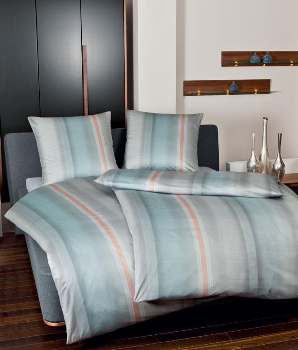 Постельное белье 2 спальное Janine Messina 4749 sternblau-silber-koralle