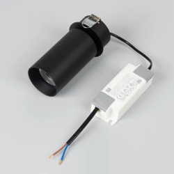 Светильник SP-GABI-BUILT-FLAP-R50-9W Warm3000 (BK, 60 deg, 230V) (Arlight, IP40 Металл, 5 лет) 052354