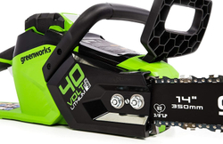 Цепная пила аккумуляторная GreenWorks GD40CS15, 40V, 35 см, бесщеточная, 1,5 КВТ, без АКБ и ЗУ (2005707)