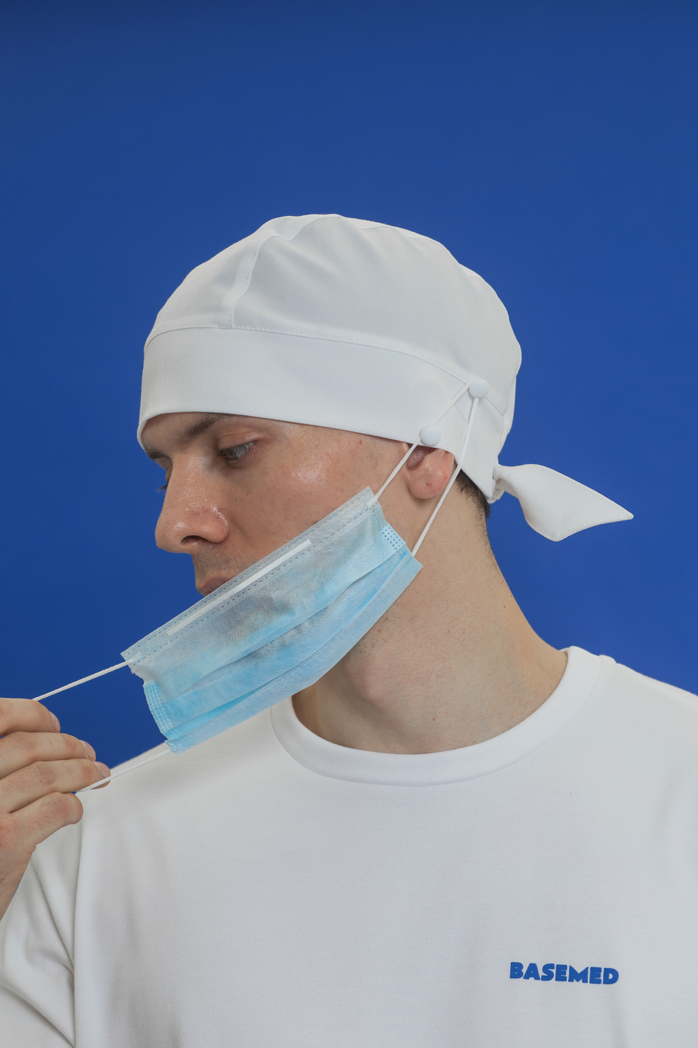 Шапочка с фиксаторами мужская