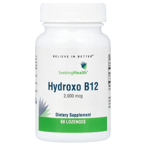 Seeking Health, Hydroxo B12, 2000 мкг, 60 пастилок