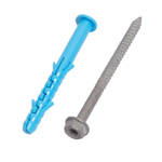 Дюбель фасадный 10х80 мм с шурупом Европартнер