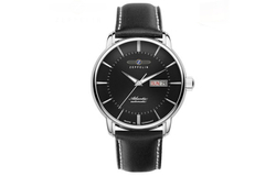 ZEPPELIN Quartz Movement 50 meter Water Resistance Men"s Watches Watch Black Dial Stainless Steel Case