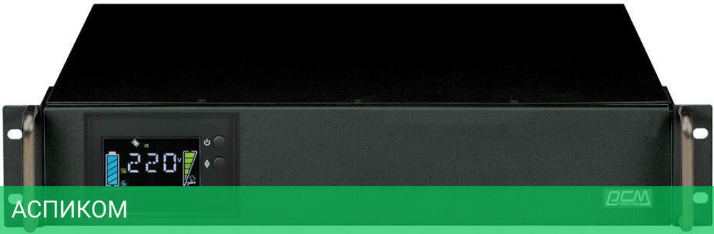 Источник бесперебойного питания Powercom King Pro RM LCD (KIN-1500AP)