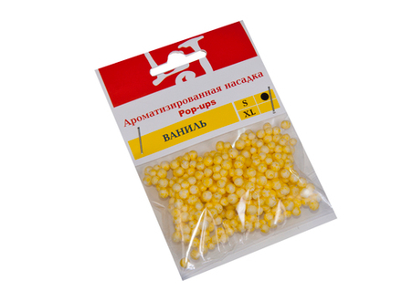 Насадки искусственные LJ S ВАНИЛЬ  кислотно-желтый цвет