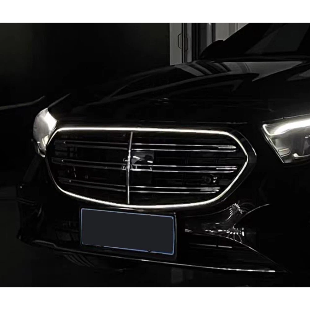 Решетка радиатора с подсветкой для Mercedes-Benz E-class W214 2024+ Мерседес АМГ