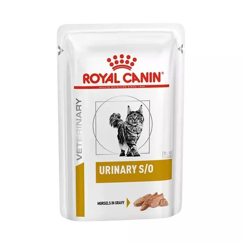 Влажный корм Royal Canin Urinary S/O для кошек при МКБ, паштет, 85 г