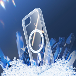 Усиленный прозрачный чехол с MagSafe от Dux Ducis для iPhone 16e, серия Clin Mag Series Case