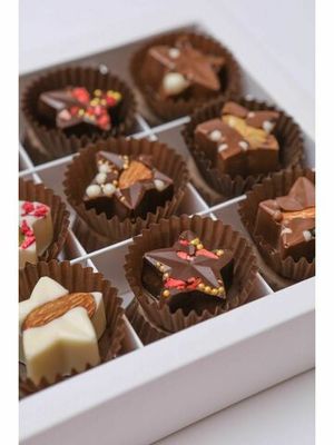 Подарочный набор шоколадных конфет "Звездочки"