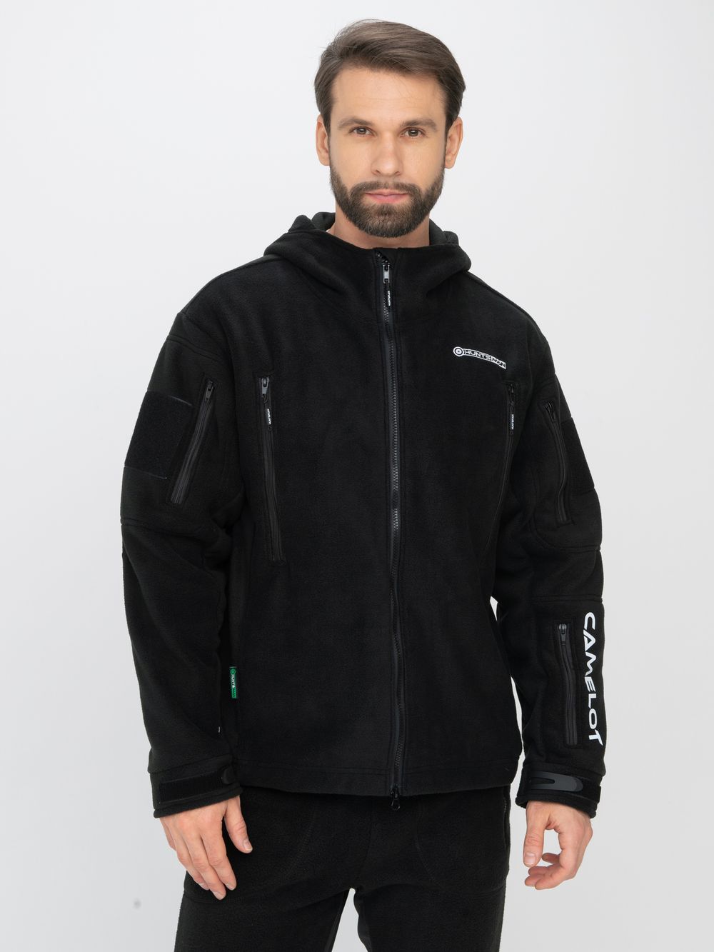 Куртка демисезонная Камелот ткань Polarfleece цвет Черный