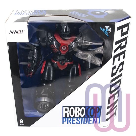 РАДИОУПРАВЛЯЕМЫЙ РОБОТ ROBOCOP PRESIDENT AW-7088 СТРЕЛЯЕТ ПРИСОСКАМИ