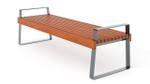 Скамья "Глория" без спинки SK00038 Размер 1800*590*570мм
