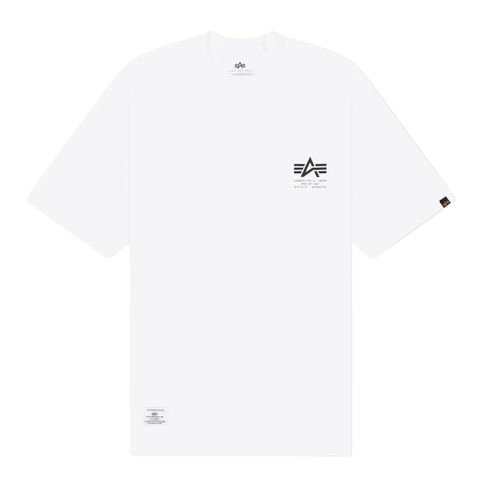 Футболка Alpha Industries Garment Type Tee White (Белый)