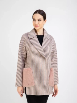 Пальто демисезонное короткое полупальто