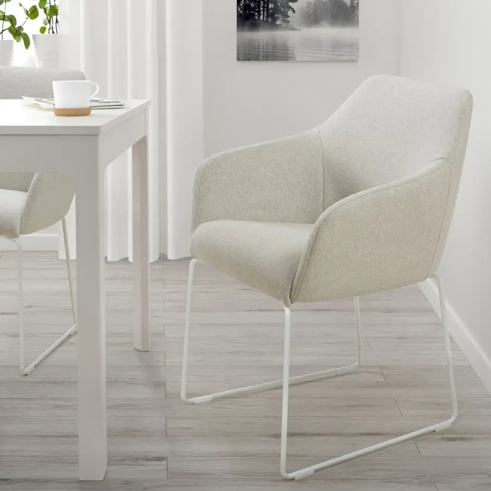 Стул - TOSSBERG IKEA/ТОССБЕРГ ИКЕА, 82х60х56 см, белый