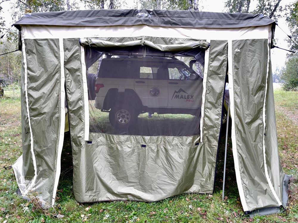 Tank300 Комплект маркиза MAXWIND 312 + боковые стенки TankTuning/Malex pro