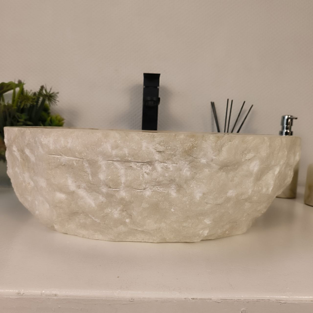 Раковина из оникса Erozy White EO-64284 53*43*15 0213