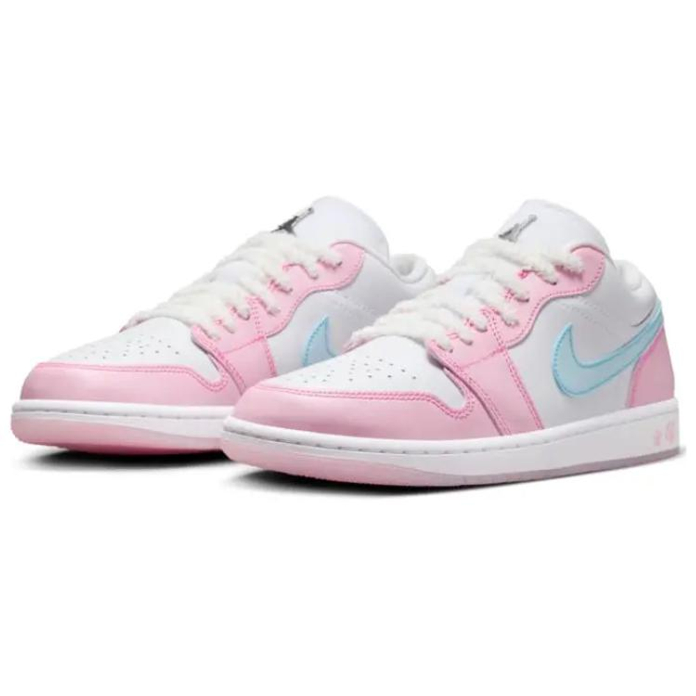 Jordan 1 Low Se Paw Print Pink Foam Women's