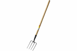 Садовые кованые вилы с черенком 180х220x1300мм Grinda 39721