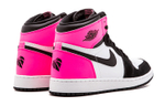 Jordan Air Jordan 1 Retro Valentine's Day Leather High top Basketball Shoes Black Pink Unisex