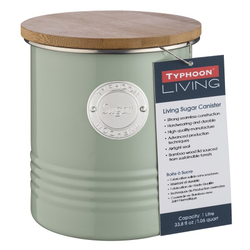 Емкость для хранения сахара 1л Living зеленая TYPHOON